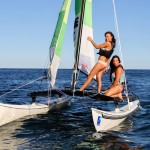 Laetitia Lefevre et Fiona Cauvin, Championne d'Europe vont défendre leur titre. photo ©Mairie de Cannes